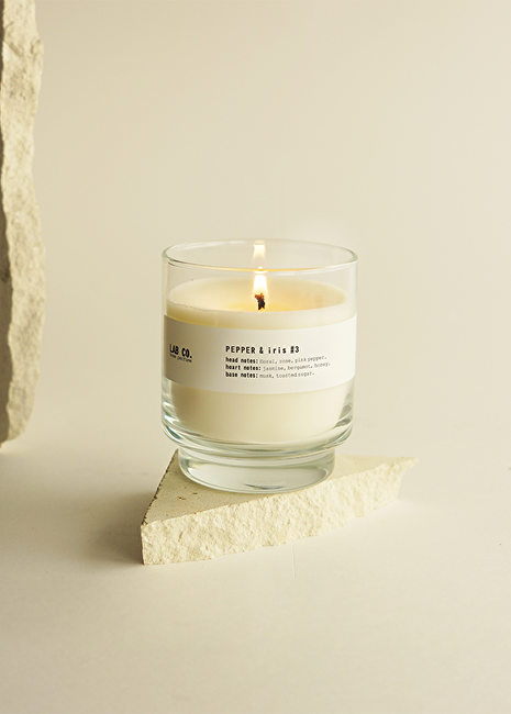 Candle 200gr  Pepper & Iris